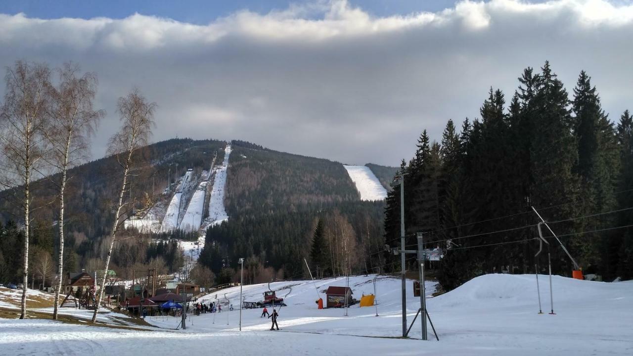 Harrachov Resident Apartments "Terrace & Chill" - High Speed Wifi, Smart Tv, Netflix, Disney Plus エクステリア 写真